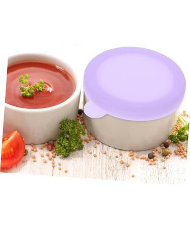 Alipis 6pcs Espresso Cup Appetizers Coffee Mugs Seasoning Plate Lids Small Dipping Bowls Lid Soy Sauce Dipping Bowls Lid Sauce Cups Cover Ketchup Small Plate Travel Silica Gel - Buy Online on GoSupps.com