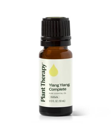 Plant Therapy Ylang Ylang Complete Essential Oil 100% Pure Undiluted Natural Aromatherapy Therapeutic Grade 10 mL (1/3 oz)