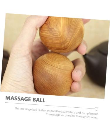 Magiclulu 8 STK Massage Balls - Wood Massage Roller & Device for Foot Hand & Stress Relief - Perfect for Older Adults - Buy Online on GoSupps.com