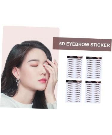 Outanaya 5pcs Eyebrow Stickers Brow Grooming Shaping Sticker Eyebrow Transfer Stickers Miss Trimming Stencil - Buy Online on GoSupps.com