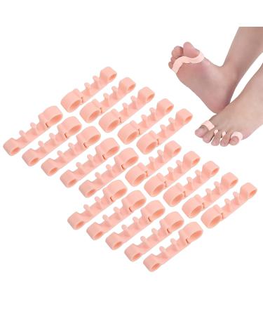 10 Pairs Unisex Brightening Toe Separator for Hallux Valgus & Hammer Toe - Corrector Tool - Buy Online on GoSupps.com