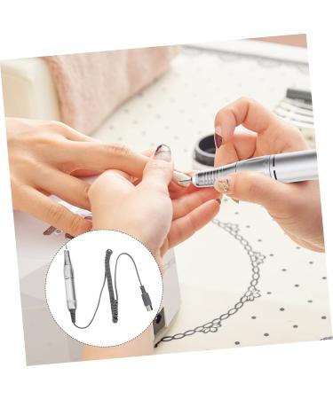 FRCOLOR handle pedicure polishing shape tools white polisher manicure electric electrical nail art pen electric nail drill pen accessories manicure Nail Polisher Handpiece Armor remover medium White - Buy Online on GoSupps.com