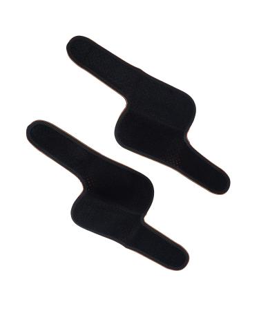 Elbow Brace - Premium Black Orange Stitching Pads for Basketball | International Shipping Available - Buy Online on GoSupps.com