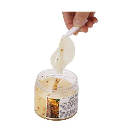 Eye patch eye pad eyes patch golden osmanthus collagen eye pads anti fold & moisturizing eye serum against dark eyes (80 pieces/bottle)