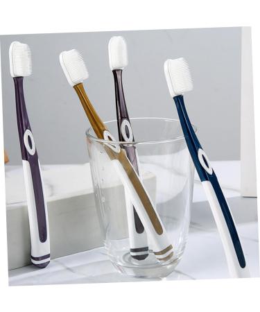Shop Minkissy 4Tlg Nano Toothbrush Set - Ergonomic Soft Bristles Perfect for Sensitive Teeth Ideal for Travel | International Shipping Available - Buy Online on GoSupps.com