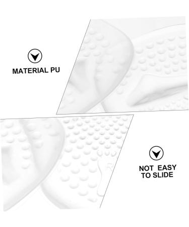 Didiseaon Silicone Forefoot Pad | Women's Clear Heel Insoles | Anti-Slip Metatarsal Support | Plantar Relief | 3 Pairs - Buy Online on GoSupps.com