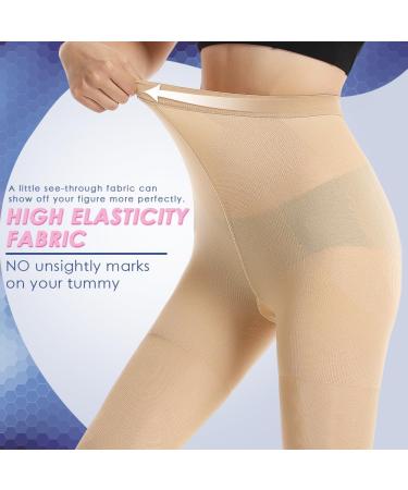 Beister Medical Compression Tights 20-30 mmHg for Men & Women - Footless Graduated Support Pantyhose - High Waist Circulation Leggings for Varicose Veins, Edema, DVT - Beige - Buy Online on GoSupps.com