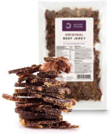 Bulk High Protein Beef Jerky Original 100 g Packaging May Vary (Pack of 2) Original 100 g (Pack of 2) - Buy Online on GoSupps.com