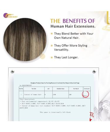 Buy Moresoo Invisible Tape-in Extensions | Real Hair Black to Dark Brown with Caramel Blonde | 40 cm - 10 Pieces 25g #1B/3/27 - Buy Online on GoSupps.com