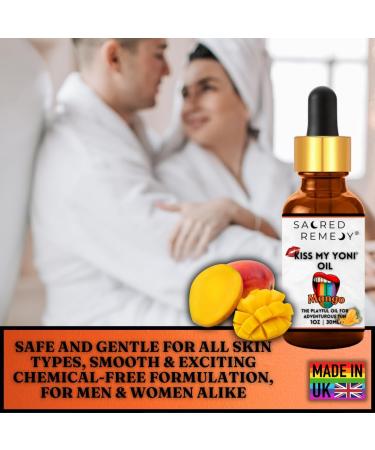 Kiss My Yoni Mango Oil Premium Body Lotion Non-Sticky Massage Oil 30ml Vegan Natural Organic Non-Toxic. - Buy Online on GoSupps.com