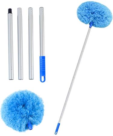 Ceiling Fan Cleaner Duster Extendable Duster Fan Duster for Ceiling Fan Duster with Extension Pole Blue - Buy Online on GoSupps.com