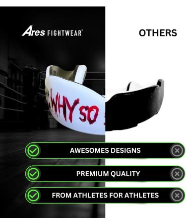 Ares Fightwear Premium Mouthguard - Top Quality Boxing & MMA Protection for Athletes | Ideal Fit with Storage Box - Buy Online on GoSupps.com