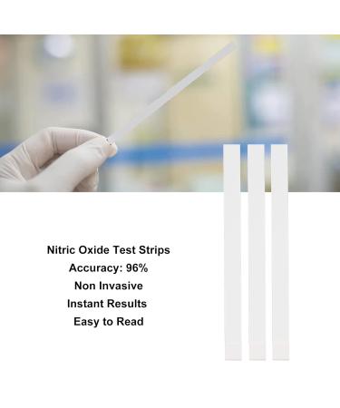 Nitric Oxide Test Strips 25 Strips Highly Accurate Body Nitric Oxide Test Strips Test Salivary Nitrite Levels for Health Care - Buy Online on GoSupps.com