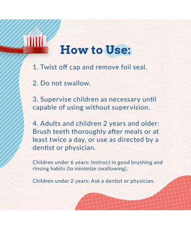 Orajel Kids Paw Patrol Anticavity Fluoride Toothpaste Natural Fruity Bubble Flavor 4.2oz Fruity Bubble 12.6 Ounce (Pack of 1) - Buy Online on GoSupps.com