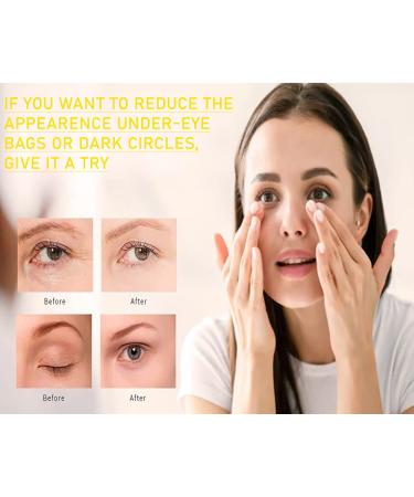 24k Gold Eye Mask - 20 Pairs for Dark Circles, Puffy Eyes, and Eye Bags - Collagen, Hyaluronic Acid, Amino Acids Treatment - Buy Online on GoSupps.com