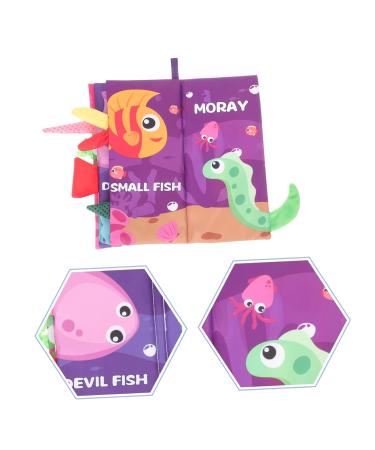 Abaodam 5-Stage Fabric Book for Toddlers | Early Development Baby Toys | Soft Crumpled Touch Book for Girls & Newborns - Buy Online on GoSupps.com