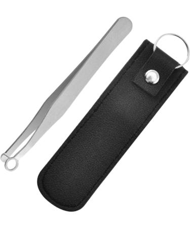 Beaupretty Stainless Steel Nose Hair Trimmers - Precision Round Nose Tweezers for Men | Multi-Purpose Beard & Nasal Hair Removal | 2 Pack - Buy Online on GoSupps.com