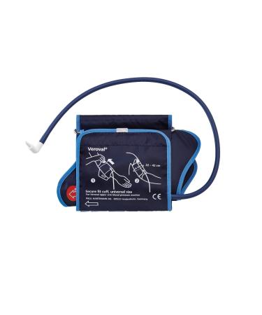 Veroval Secure fit cuff for Veroval upper arm blood pressure monitor universal size blue