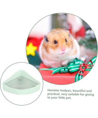 SEWOART Small Pet Ceramic Toilet Ceramic Pet Toilet Hamster Potty Cat Litter Boxes Pet Potty Rabbit Toilet Small Pet Cage Supply Indoor Bunny Potty Tray Dog Toilet Indoor Bunny Pet Toilet 24x18.5cm Light Green - Buy Online on GoSupps.com