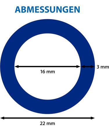Arka PVC Hose 16/22 mm - 3m Blue Flexible & Resistant for Water & Air Transport Ideal for Aquariums & Ponds - Buy Online on GoSupps.com