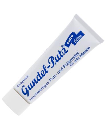Original Gundel -plaster polishing paste - 1x 100ml - suitable for any type of bare metal polish - whether as a silver cleaning agent chrome polish brass polishing stainless steel polish or for the stove 100 ml (1 Pack) - Buy Online on GoSupps.com