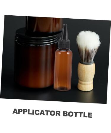 Lot de 10 Flacons Applicateurs pour Cheveux 50 Ml Pet Brun Souple Flacon Rechargeable Bouchon Noir Pr cision Coloration Capillaire Usage Professionnel - Buy Online on GoSupps.com