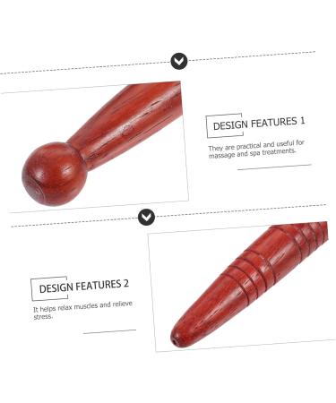 Minkissy 15-Piece Acupressure Stick & Wood Massage Tools Set for Face & Body - International Shipping Available - Buy Online on GoSupps.com