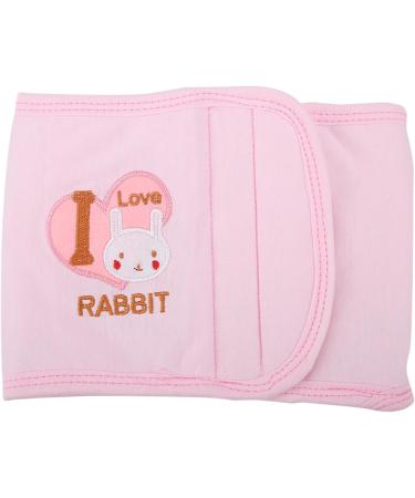 Umbilical Hernia Belt Comfortable Cotton Abdomen Belly Cover Belly Band Wraps Abdominal Binder Protecting Navel () Pink - Buy Online on GoSupps.com