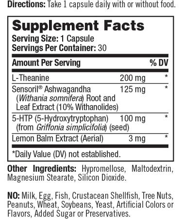 Natrol Relax+ Ultimate Calm - Stress Relief Capsules (30 Count) - Buy Online on GoSupps.com
