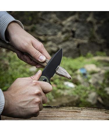 CIVIVI Praxis Flipper Pocket Knife C803F - Black Stonewashed Finish - Buy Online on GoSupps.com