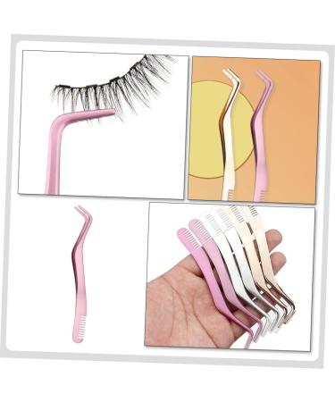 Housoutil Eyelash Tweezers with Comb Makeup Lash Applicator Women Accessory Makeup Mascara Tweezers for Lashes Lash Lengthening Mascara Makeup Tools Stainless Steel Miss Eyelash Comb Major - Buy Online on GoSupps.com