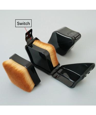 Liquid Foundation Brush - Foundation Face Blush - Liquid Powder Brush Rhombic Make up Brush Flat Top Cosmetics Applicator Face Makeup Tool - Buy Online on GoSupps.com