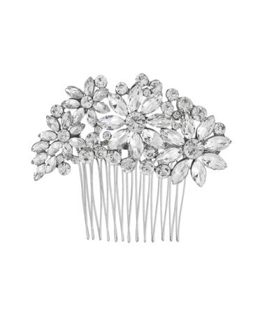 Didiseaon Strawberry Magnets Bridal Hair Clip Wedding Hair Comb Green Faux Fur Scrunchies Crystal Hair Comb Pearl Hair Clip Rhinestone Hair Comb Pearl Veil Bride Accessories Alloy