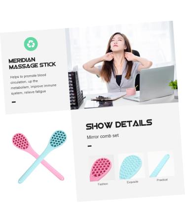 Minkissy Massage Hammer & Handheld Body Massage Device for Neck Shoulder and Back Relief - Long Handle Massage Tool - Buy Online on GoSupps.com