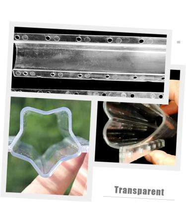Mipcase 12 Pcs Shaped Growth Mold Melon Forming Molds Pumpkin Mold Chocolate Mold Heart Shaped Cucumber Vegetable Fruit Silicone Molds Cucumber Shaping Molds Plastic Plant Modeling Child Transparent Colorx6pcs 20x6.5cmx6pcs - Buy Online on GoSupps.com