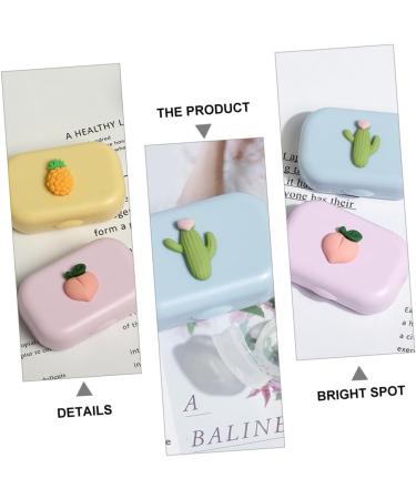 Solustrie 32pc Colored Contact Lens Holder Set - Eye Care Storage Case Mirror & Tweezers - Cartoon Design for Safe Contact Lens Protection - Buy Online on GoSupps.com