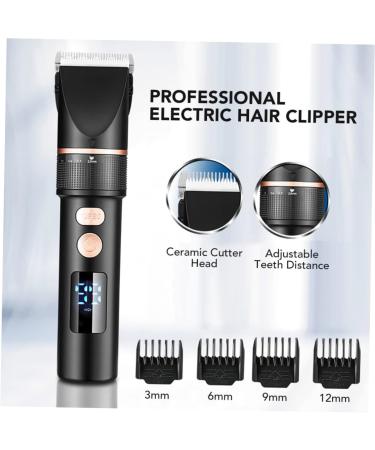 Mikinona Electric Shaver 1 Set Kit Barber Tool Grooming Trimmer Clipper Hairdressing Display Shaver Cordless Haircut T Cutting Electric Salon Guide for LCD Beard Kits Professional of Men Mens Razors - Buy Online on GoSupps.com