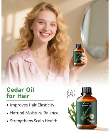 Pure Gardenia & Cedarwood Essential Oil Set Natural Floral Woody Oil Duo for Reed Diffuser Skin Hair Care Perfume Candle Making Bedroom Atmosphere 2 x 3.38 Fl Oz - Buy Online on GoSupps.com