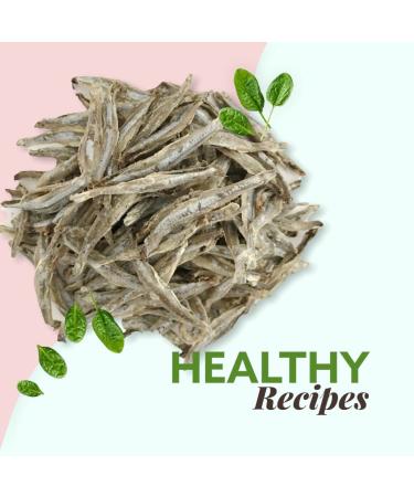Dried Anchovy Headless 3.5 Oz (100g) - Perfect for Snacking or Enhancing Soups and Side Dishes - Product of Thailand - Buy Online on GoSupps.com