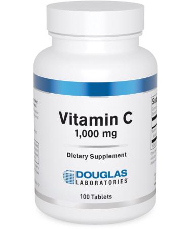 Douglas Laboratories Vitamin C | Water-Soluble Antioxidant Supplement to Support Immune Function and Normal Wound Healing* | 100 Tablets - Buy Online on GoSupps.com