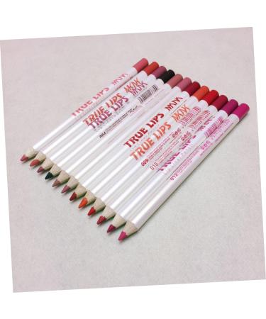12pcs Waterproof Lip Liner & Eyeliner Pen Set - Multi-Use Lipstick & Eyeshadow Pencils - International Shipping Available - Buy Online on GoSupps.com
