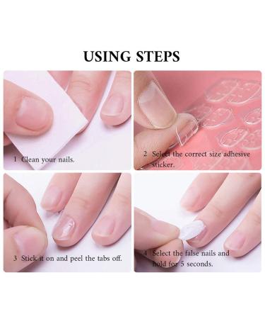 Red Stiletto Press-On Nails | Oval Short False Nails for Women & Girls | 24PCS Nail Art Set | International Shipping - Buy Online on GoSupps.com