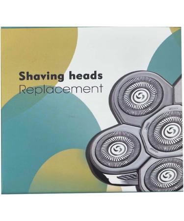 8D Electric Razor Head Replacement Blades for Bald Men Universal 8 Head Shaving Blades for 5 6 & 7 Head Shavers (Black) - Buy Online on GoSupps.com