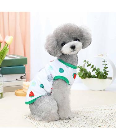 AMAONE XL Dog Coat for Chihuahua - Winter Knitted Leopard Bowknot Jacket for Small Dogs - Mint Green Pilot Clothing - Buy Online on GoSupps.com