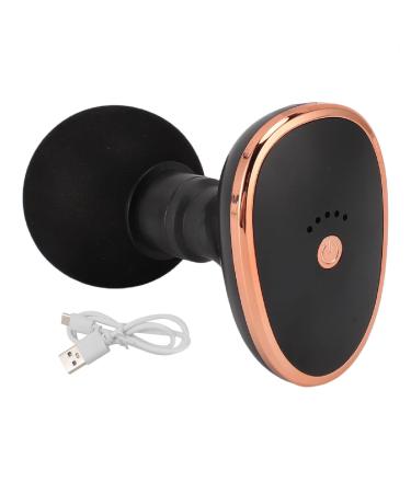 Mini massage gun in pocket format portable massage device depth tissue relaxation percussion back massager for neck and lumbar spine black 5-speed setting