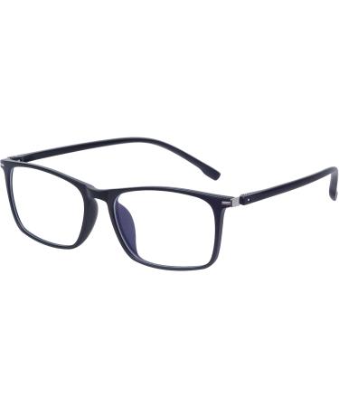 Blue Light Blocking Glasses for Computer - Anti Glare Fatigue Blocking Headaches Eye Strain - TR90 Frame Matt Black - Buy Online on GoSupps.com