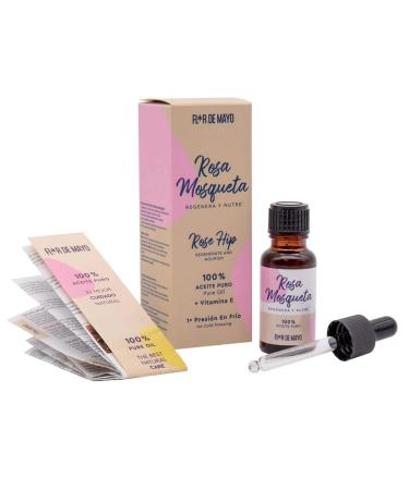 Mayo Flower Pure Rosehip Oil Cold Pressed Natural Moisturizer Anti Wrinkle Acne Treatment Stretch Marks Scars Burns