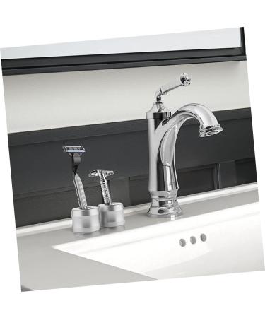 Shop Caxusd 2-Piece Shaver Holder Set | Beard Brush & Razor Organizer for Men | Durable Bathroom Racks - Buy Online on GoSupps.com