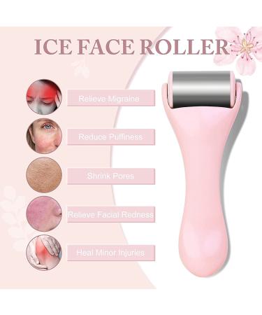 Stainless Steel Ice Roller & Scraping Massage Tool Set for Face & Body | Reduce Puffiness, Relax Muscles, Smooth Wrinkles - 3 Pcs - Buy Online on GoSupps.com