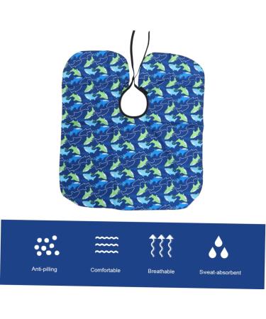 FOMIYES 1pc Haircutting Shawl Haircutting Gown Printing Haircutting Cloth Polyester Pongee Cloth Apron Small Fish Child - Buy Online on GoSupps.com